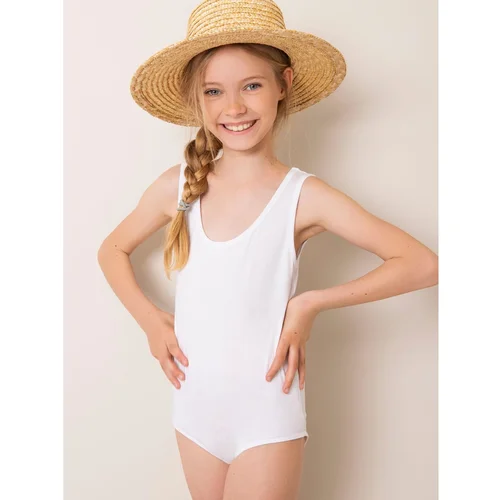 Fashion Hunters White cotton body for a girl