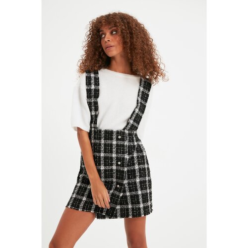 Trendyol Black Gilet Dress Cene