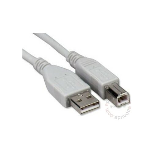 Fast Asia kabl USB A - USB B M/M 5m Grey kabal Slike
