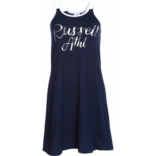 Russell Athletic ženska haljina SL SPAGHETTI STRAP DRESS plava A11361 Slike