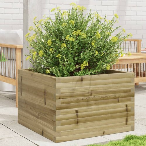 vidaXL Vrtna sadilica 70x70x46 cm od impregnirane borovine Cene