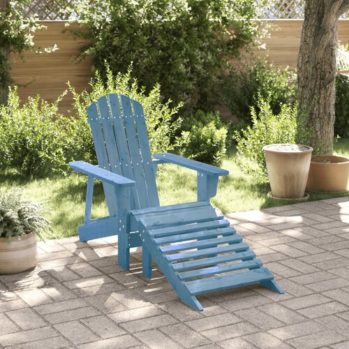  The Living Store Stol adirondack s taburejem moder les jelke - Adirondack Stol, (21497310) Cene