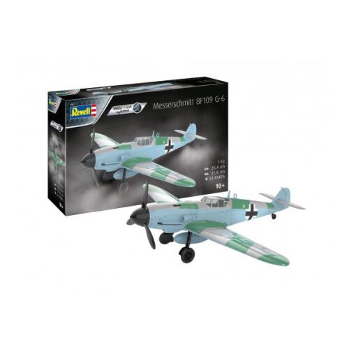 Revell maketa messerschmitt bf109g-6 easy-click-system ( RV03653 ) Slike