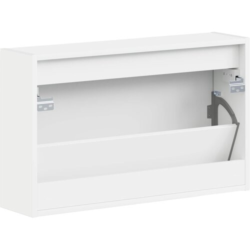  Ormar za cipele na zidu ARNHEM 71 x 17 x 43 cm Bijela Slike