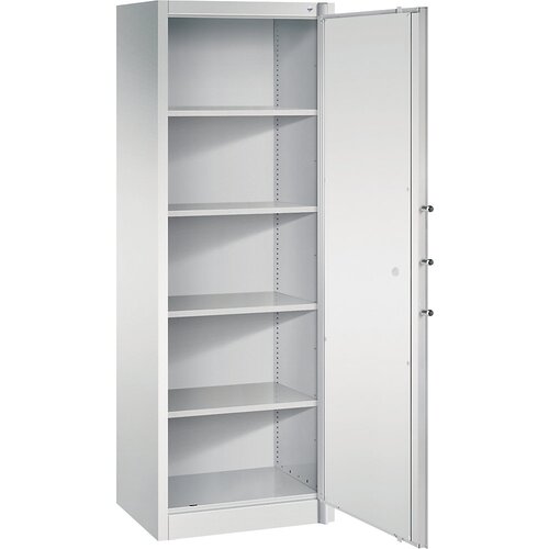 C+P Protipožarna omara Certos, po DIN 4102, VxŠxG 1950 x 646 x 500 mm, korpus/vrata svetlo sive barve Cene