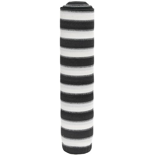 VidaXL mreža za privatnost antracit-bijela 1 5 x 50 m HDPE 75 g/m&amp;sup2; Slike