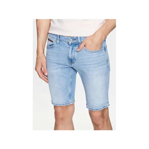 Tommy Jeans Jeans kratke hlače Scanton DM0DM16151 Modra Slim Fit