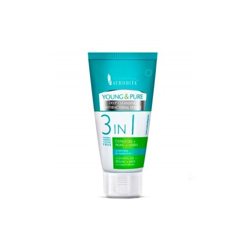 YOUNG &amp;amp; PURE Gel za či&amp;scaron;ćenje + piling + maska 3 u 1 Slike