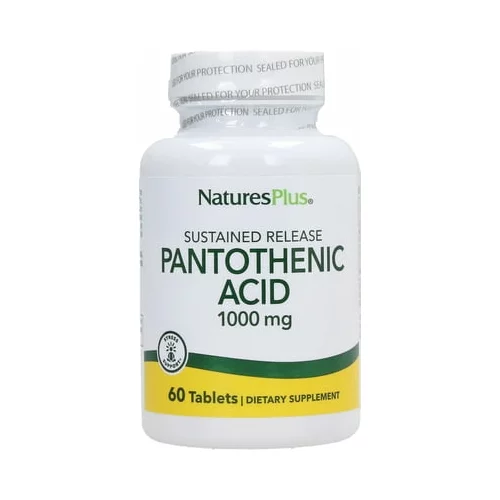 Nature's Plus Pantotenska kiselina 1000 mg S/R