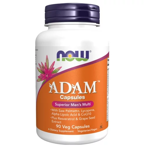 Now Foods Multivitamini za moške ADAM™ NOW (90 kapsul)