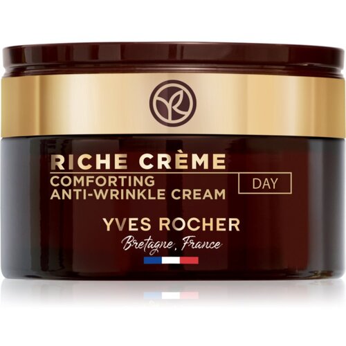Yves Rocher Riche Cr&eacute;me dnevna krema proti gubam 50 ml Cene