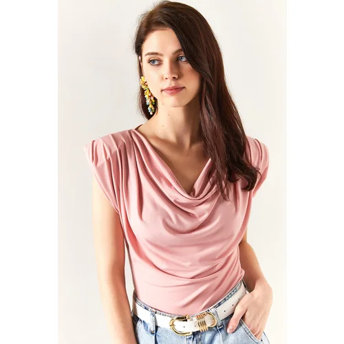 Olalook Blouse - Pink - Regular fit