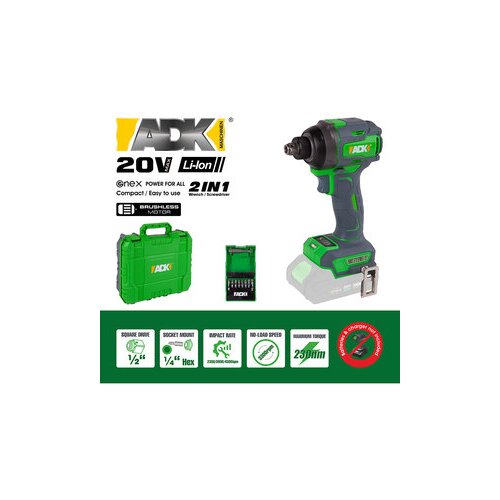 ADK akumulatorski udarni odvijač 20V SF4F110 ENEX Cene