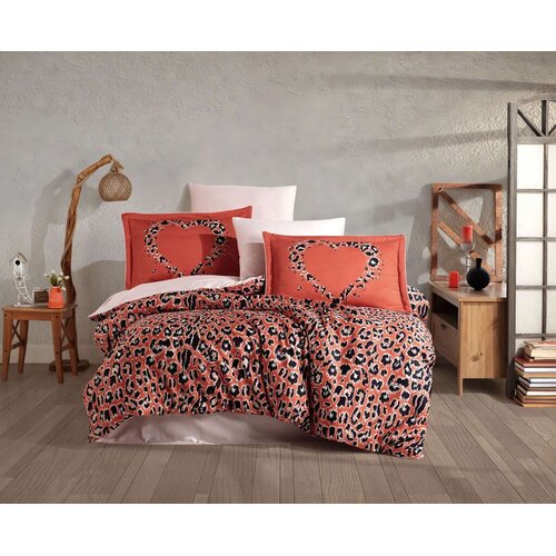 Lessentiel Maison set posteljine Aura, 240x260 cm, crvena Cene