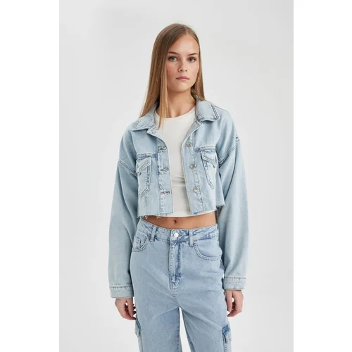 Defacto Crop Jean Jacket