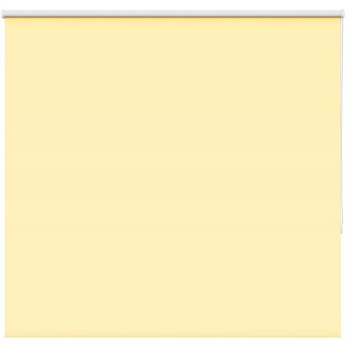 vidaXL Rolo zavjesa Blackout žuta 145x150 cm Širina tkanine 141,6 cm Cijene