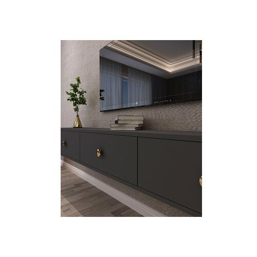 Hanah home TV komoda Zuzu 180, Bijela Slike