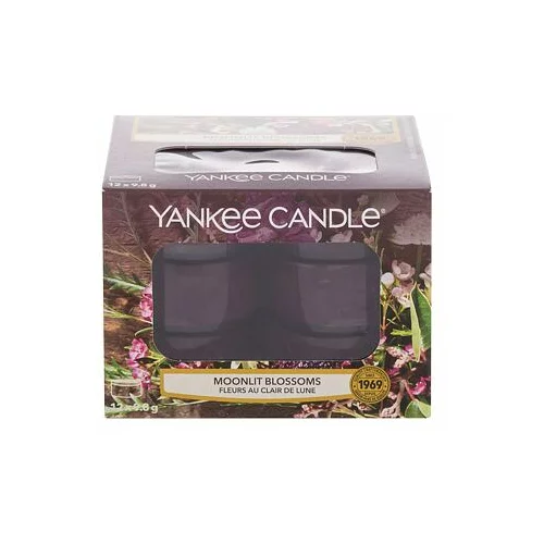 Yankee Candle moonlit blossoms dišeče svečke 12 x 9,8 g 117,6 g unisex