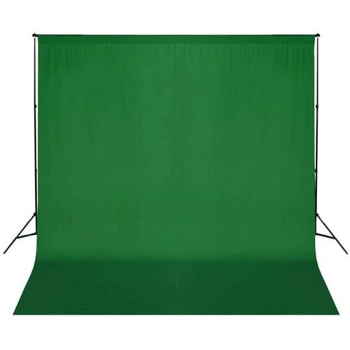  Ozadje iz bombaža zeleno 300 x 300 cm Chroma Key, (20707900) Cene