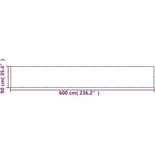  zaslon svjetlosivi 90 x 600 cm 100 % poliester Oxford Slike