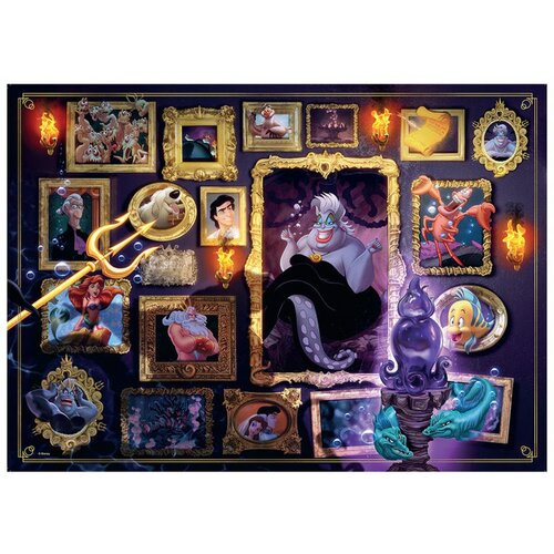 Ravensburger puzzle - Villainous - Ursula - 1000 delova Slike