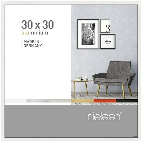 Nielsen Aluminijasti okvir Pixel (30 x 30 cm, Bela) Cene