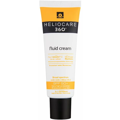 Heliocare 360° fluid cream SPF50+ kremni fluid za sončenje 50 ml unisex