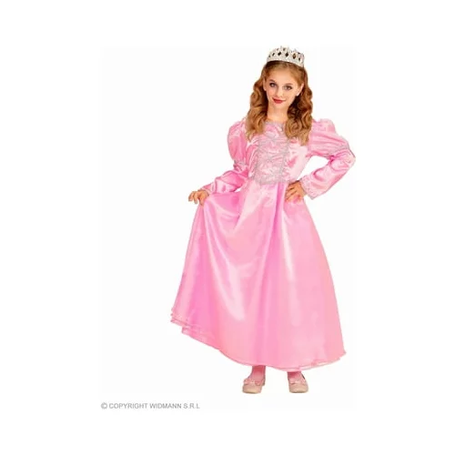  Otroški kostum, princeska s krono - 128 cm / 5 - 7 let