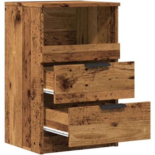 VidaXL noćni ormarići 2 kom staro drvo 40x36x65 cm konstruirano drvo Slike
