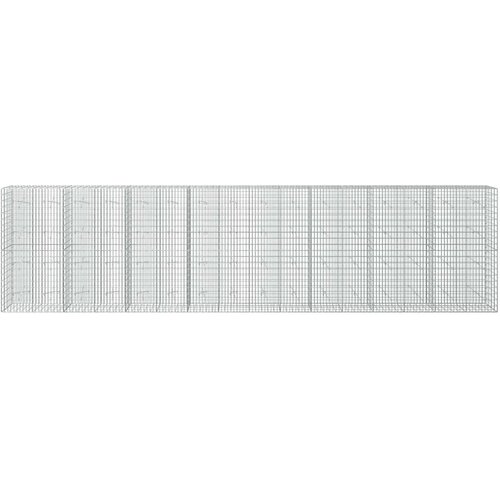  Gabion s žicom debljine 5 mm i mrežom 5x10 cm 800x20x200 cm - 20 cm 200 cm 800 x 230 cm Slike