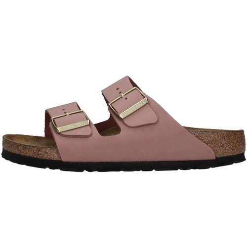 Birkenstock Natikači iz semi&amp;scaron;a Arizona SFB ženski, roza barva, 1024219 Slike