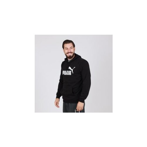 Puma muški duks sa kapuljacom ess big logo hoodie tr m 586688-01 Cene