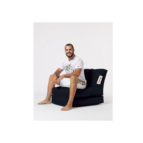 Atelier Del Sofa siesta sofa bed pouf black Slike
