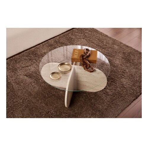 Hanah home Klub sto Aeris, 75x35x75 cm, Bež Slike
