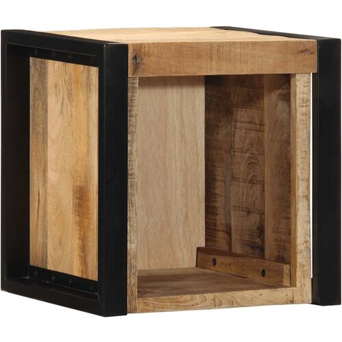 Maison Chic Nočna omarica - Nočna miza 40x35x40 cm Masivni neobdelan les Mango, (21688364) Slike
