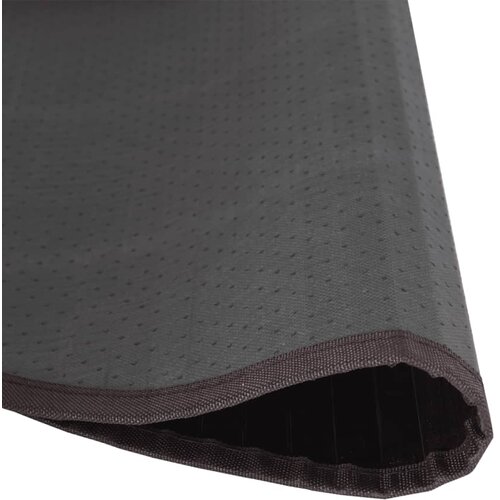  Okrugli tepih tamnosmeđi 60 cm bambus Slike