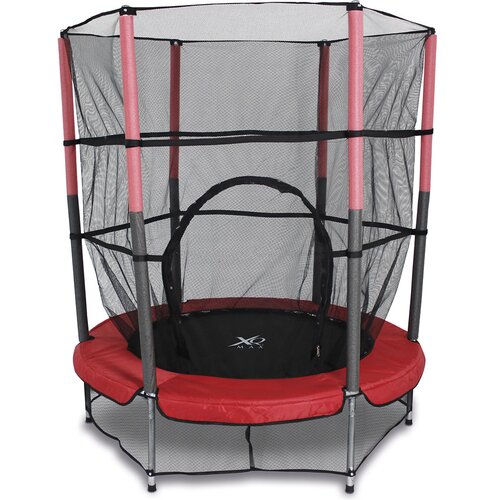  Trampolina XQ Max prečnika 139 cm - sa za&amp;scaron;titnom mrežom Slike