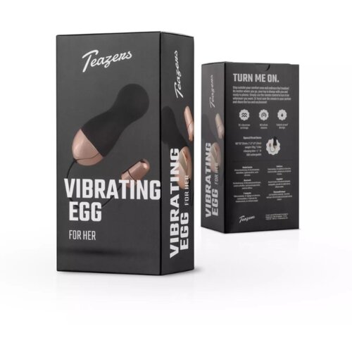 Teazers Vibrating Egg With Remote Control Cene