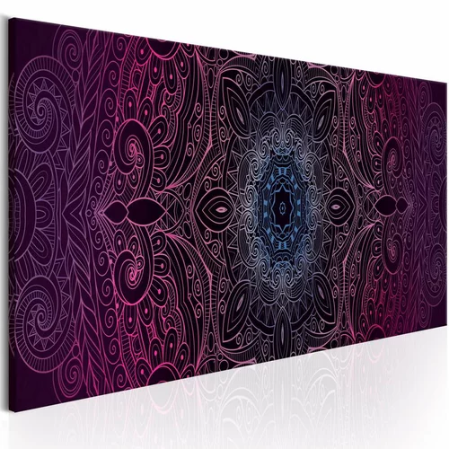  Slika - Purple Mandala 150x50