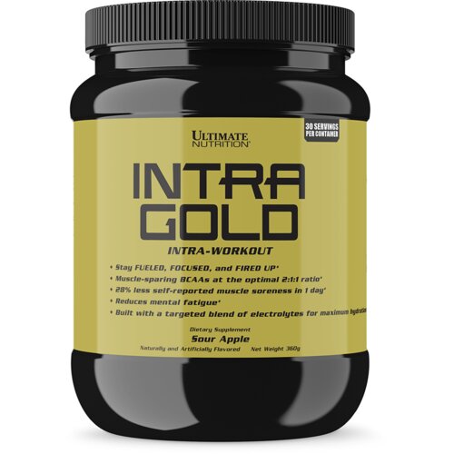 Ultimate Nutrition Intra Gold, Ukus Jabuka, 360g Slike