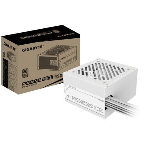 Gigabyte PSU 550W Silver, 90%White (bijela) Slike