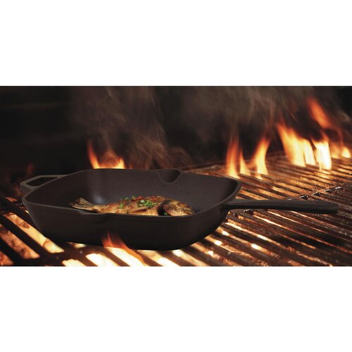 Gsw PONEV ZA ŽAR Black Iron BBQ emajl Slike