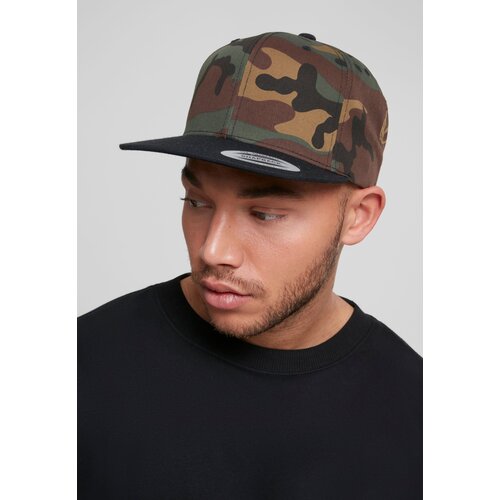 Flexfit Classic Snapback 2-Tone Camo Green Camo/Black Cene