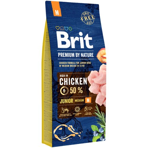 Brit Premium Junior M - 15 kg Slike
