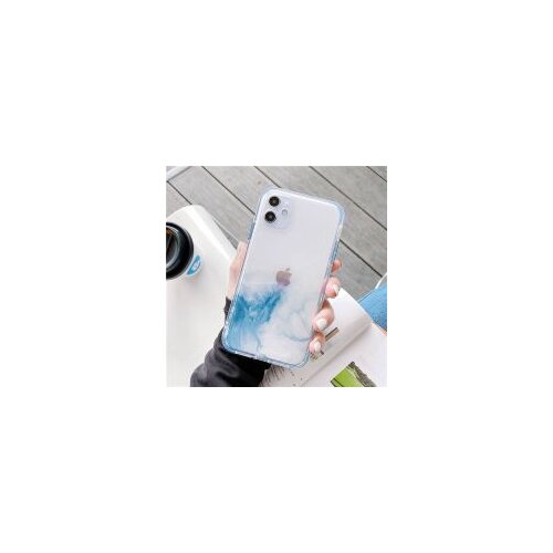 Apple silikonska maskica Marble Case za iPhone 11 Plava Cijene