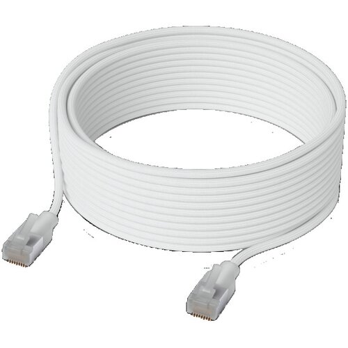 Ubiquiti unifi UACC-Cable-Patch-EL-C6A-8M-W premium patch cable ultra-thin braided, designed and optimized for 10 gbe networking, RJ45 ( ua Slike