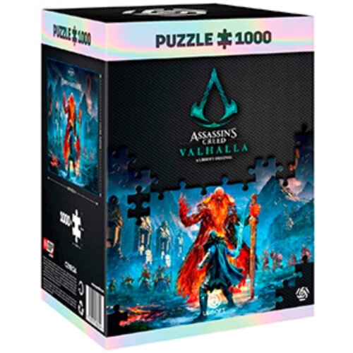 Lotte Assassin's Creed Valhalla: Dawn of Ragnarok | 1000 komad sestavljanke | Vključuje plakat in torbo | 68 x 48 | Za odrasle in otroke, stare 14 let | Kot, (20834894) Cene