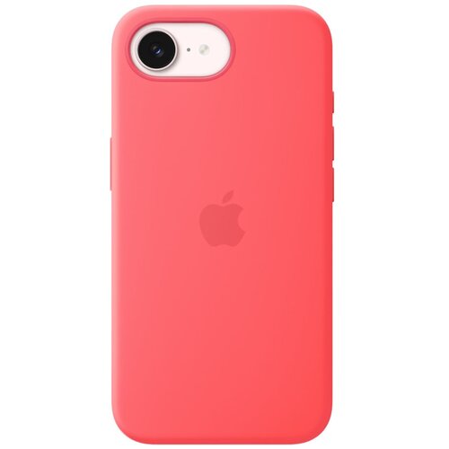  iphone 17e silicone case with magsafe – bright guava Cene