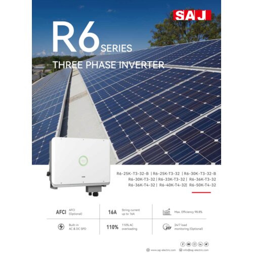 SAJ R6-50K-T4-32 ongrid inverter Slike