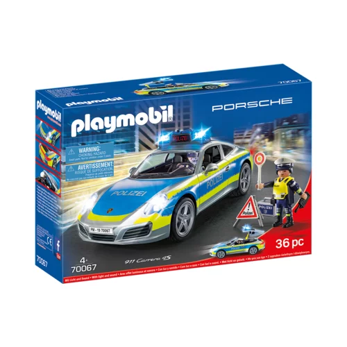 Playmobil 70067 - City Action - Porsche 911 Carrera 4S Police